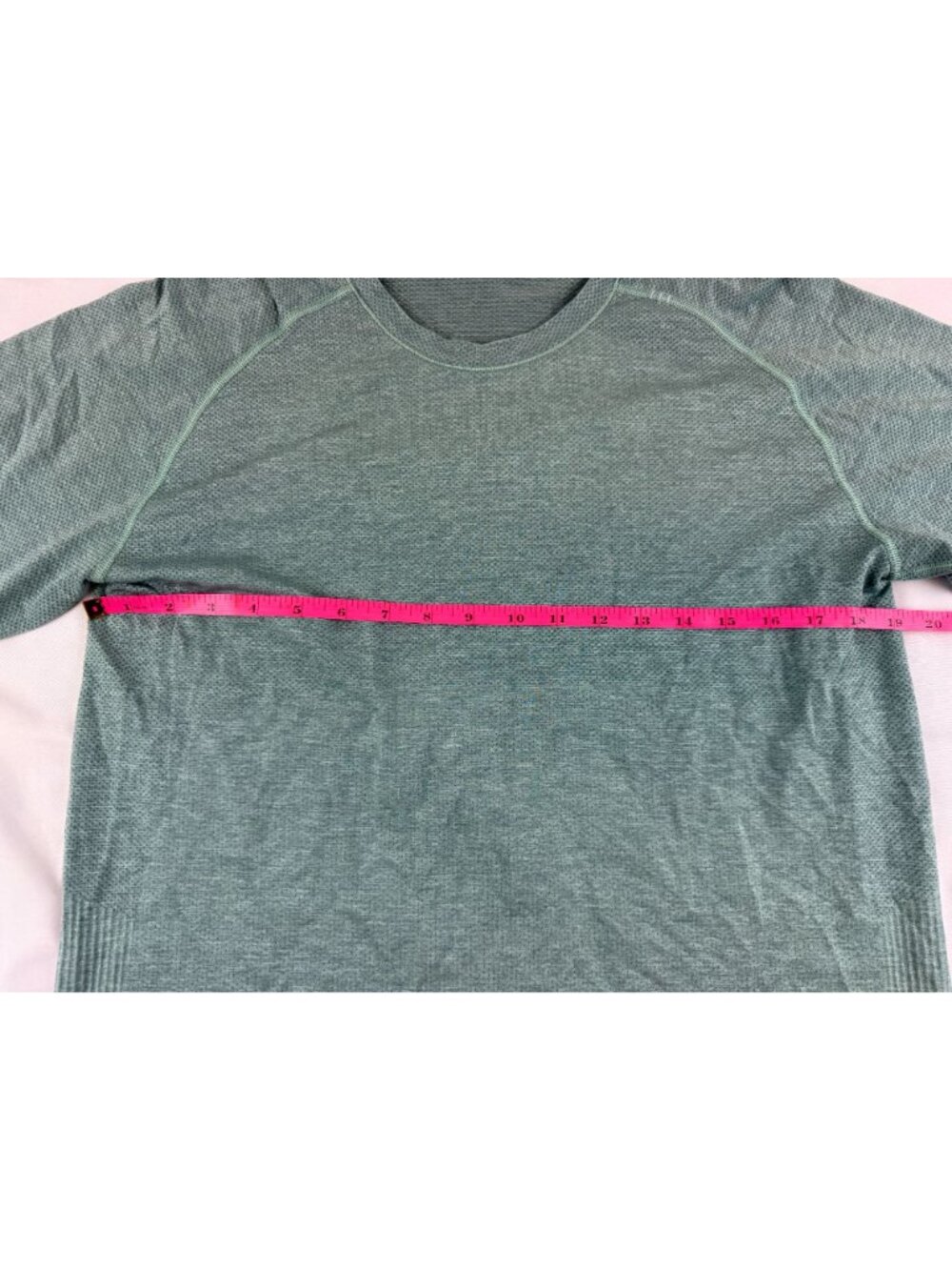 Lululemon Metal Vent Tech Short Sleeve 2.0 Size L Tide Teal Wild Mint - Picture 6 of 7